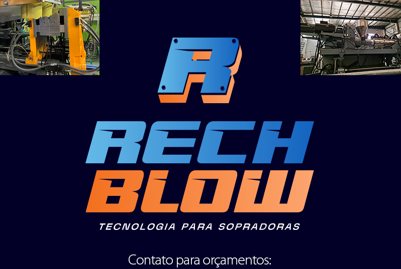Imagem frontal da sopradora Rech Blow